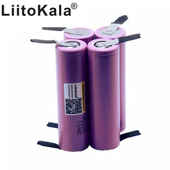 Jaunas Oriģināls Liitokala ICR18650-26FM 18650 2600 mAh 3,7 V Li-ion Baterija Uzlādējams Akumulators + DIY Niķeļa Lapa
