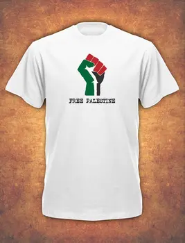 Bez Palestīnas Gazas Brīvības 2019 Vīriešu T Krekli Modes 2019 Vīriešiem Harajuku Hip Hop Zīmolu Vīriešu T-Veida