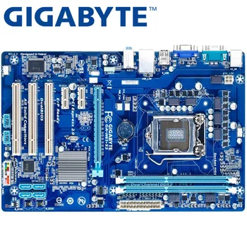GIGABYTE GA-H61-S3 Desktop Mātesplatē H61 Socket LGA 1155 i3 i5 i7, DDR3 16.G ATX Sākotnējā H61-S3 Lietots