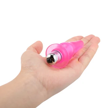 Spēcīgs Unisex Anālais Vibrators Butt Plug Dildo Bullet Klitora Stimulators G-spot Massager Pievienojiet Anālā Seksa Rotaļlieta Sievietēm Vīriešiem