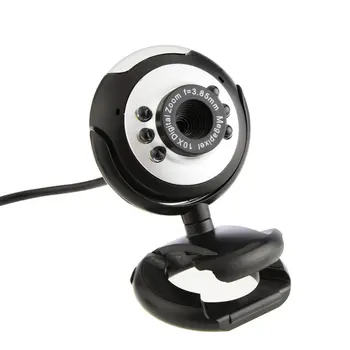 Web kameras Digitālo HD Video, Kamera Praktiski Webcam Kamera ar MIC un Klipu-uz Datora, DATORU, Klēpjdatoru Webcam