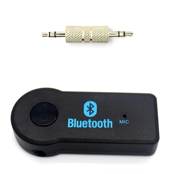 Bezvadu Bluetooth Auto Uztvērējs 4.0 Adapteris 3,5 mm Jack Audio Raidītāju Brīvroku Tālruņa Zvanu AUX Mūzikas Uztvērēju Mājas TV MP3