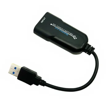 HDMI Video Capture Karte, USB 3.0, HDMI Video Grabber Ieraksti Lodziņā Fr PS4 Spēle DVD Videokamera HD Kamera Ieraksta Tiešraidi JAUNAS