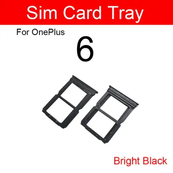 Sim Kartes ligzda Turētājs Oneplus 6 6T 7 7T 8 Pro Sim Slots Ligzda SD Kartes Memmory Lasītājs Flex Kabelis Remonts Rezerves Daļas