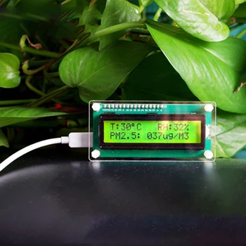 Sadzīves PM2.5 Detektoru Modulis TFT LCD Displeja Monitors Gaisa Kvalitātes Putekļu Sensors, Gāzes Analizatori Mājas, Automašīnas, Biroja Telpām
