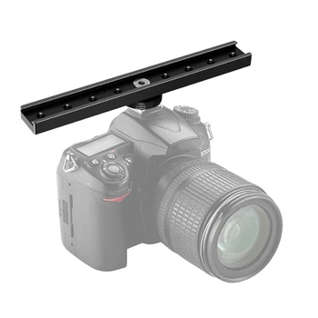 Pagarināt Quick Release Plate Slr Kamera, Multi-Fotokameras Zibspuldzes Pieslēgvietas Turētājs Ārējo Zibspuldzi Mikrofona Statīva Gimbal