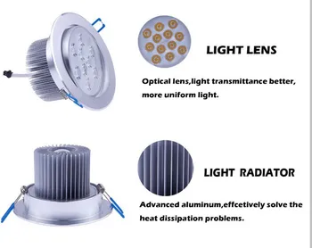 7x3W 21W led apgaismojuma regulēšanu, Griestu Epistar gaismas LED griestu lampas Padziļinājumā Spot gaismas 110V-220V