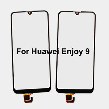 Par Huawei Baudīt 9 Enjoy9 DUB-AL00 skārienjūtīgu Ekrānu Digitizer Stikla Sensors Skārienekrāns Touch Panelis Ar Flex Kabelis