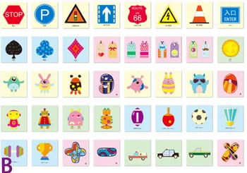 100gab Radošo DIY Vairākas Stila Samazināt Papīra Rotaļlietas Bērniem, Multiplikācijas filmu Jigsaw Puzzles Bērniem Izglītības Mācību Rotaļlietas Bērniem Dāvanu