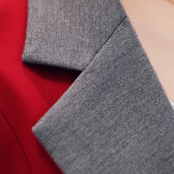Ms. mazo uzvalks jaka korejiešu versija slim garām piedurknēm gadījuma temperaments īss mazo uzvalks sieviešu jaka 2019 rudens jaunas