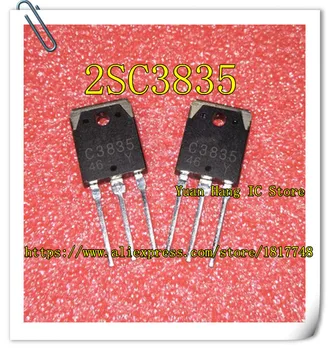 10pcs/daudz C3835 2SC3835 TO-3P miglotāja veltīta tranzistors jaunas