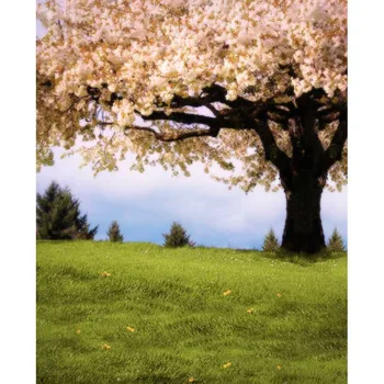 Komikss bērniem foto fona vinila fotografia ziedu koks fotogrāfija backdrops foto studijas aksesuārus scenic photophone F-1289