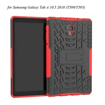 30PCS/Daudz Par Samsung Tab 10.5 T590 S4 10.5 2018 T830 Hibrīda Bruņas PC+Soft TPU Case For Samsung Galaxy Tab E 9.6 T560 Vāciņu