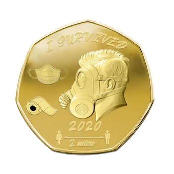 Apgādnieka zaudējuma Piemiņas Monētu Double-sided Piemiņas Monētu Kolekcijas Apdare, Aksesuāri, Dāvanas, Ne-valūtas Monētas ir 2021.