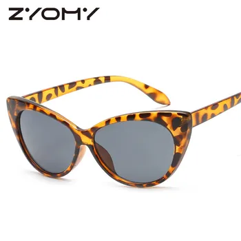 Q ZYOMY Saules Brilles Sexy Sievietes Saulesbrilles Zīmola Dizainere Oculos de sol Gafas Cat Eye Briļļu Aksesuāri Saules Brilles UV400