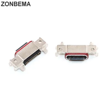 ZONBEMA 5gab/daudz Micro Usb Uzlādes Doks Ligzda Jack Plug Ostas Samsung Galaxy 2017. Gadam A3 A5 A7 A320 A520 A720 Uzlādes Savienotājs
