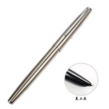 JINHAO 911 Strūklakas Pildspalvas Tintes Tērauda Finanšu Padoms 0.38 mm, ar Ļoti Smalku Kaligrāfija Pildspalvu Nib Nerūsējošā Studentu Rakstīšanas Rīku Birojs