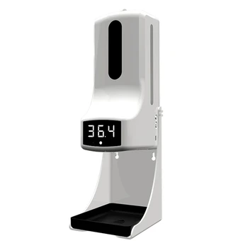 K9 Pro piestiprināt pie Sienas Termometrs ar Ziepju Dozators,ar Signālu, kas Piemēroti Lietošanai Birojos,Mājās, Skolās un pašvaldībās