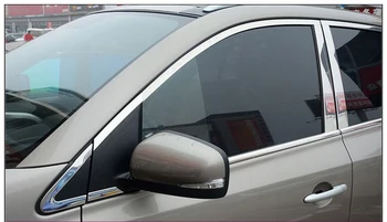 Nerūsējošā tērauda auto stiklu apdares par renault koleos 200 2008 2009 2010 2011 2012 2013 2016 Samsung QM5