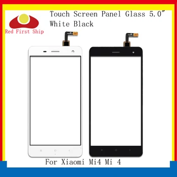 10Pcs/daudz Touch Ekrāns Xiaomi Mi4 Mi 4 Touch Panel Digitizer Sensors Priekšējais LCD Stikla Lēcu Mi4 Touchscreen Nomaiņa