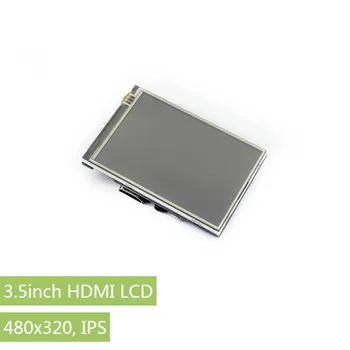 3.5 collu HDMI LCD 480x320, Pretestības Touch Screen LCD Tablet, HDMI interfeiss, IPS Ekrāns, kas Paredzēti Aveņu Pi