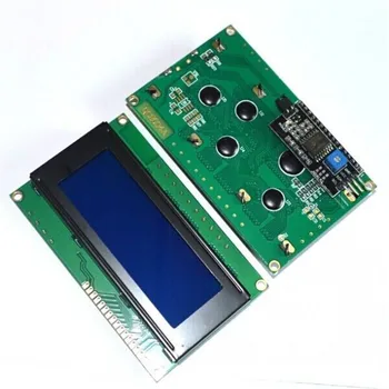 WeiKedz 5GAB LCD2004+I2C 2004 20x4 2004A zilā ekrāna HD44780 zīmju LCD /w IIC/I2C Sērijas Saskarnes Adaptera Modulis