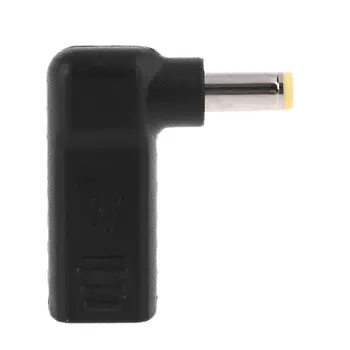 USB C Tipa Sieviešu ir 5.5x1.7mm Līdzstrāvas Barošanas Adaptera Kontaktdakšas Pārveidotājs Acer Aspire 5315 5630 5735 5920 5535 5738 6920 7520 Klēpjdatoru Ch