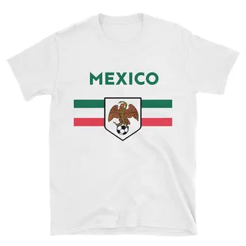 Vasaras 2019 Kokvilnas Vīriešu Modes Vasaras Stilu, Fitnesa Zīmola Meksika Pasaules Futbolists Soccers Gadījuma Tee