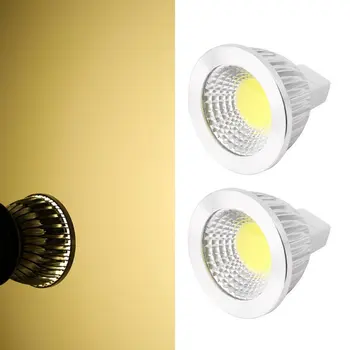 3W COB Spotlight LED Spuldzes Lampas Dzidri Balts 12V RM16