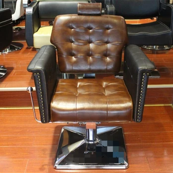 Eiropas matu salons, veltīts frizieru krēslu frizūra krēslu atjaunot senās paražas,