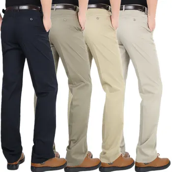 MRMT ir 2021. zīmolu vīriešu bikses kokvilnas gadījuma plānas vīriešu bikses ar augstu vidukli, zaudēt taisnas bikses