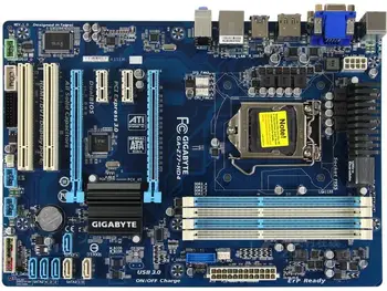 Par Gigabyte GA-Z77-HD4 Sākotnējā Izmanto Desktop Mātesplatē Z77-HD4 Z77 Socket LGA 1155 DDR3 Pārdošanā