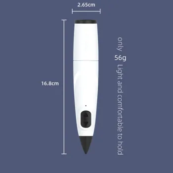 1,75 mm Zīmējumu 3D Pildspalva Sākotnējā DIY 3D Drukāšanas Pildspalva Ar ABS Pavedienu Radošo Rotaļu Dzimšanas dienas Dāvana Bērniem Dizainu