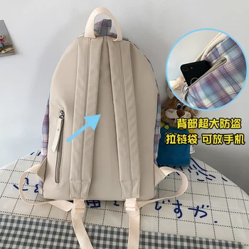 Daudzfunkciju Sieviešu Mugursoma Modes Jaunatnes korejiešu Stila Plecu Soma Portatīvo datoru Mugursoma Schoolbags par Pusaugu Meitenes Zēni Ceļojumu