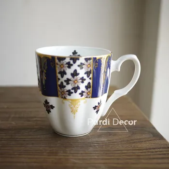 Kaulu Ķīna Pils Stila Kafijas Krūze tējas tase šķīvītis/ plate mājas lietošanai kāzu dāvanu mākslas rotājumi 1pc/daudz
