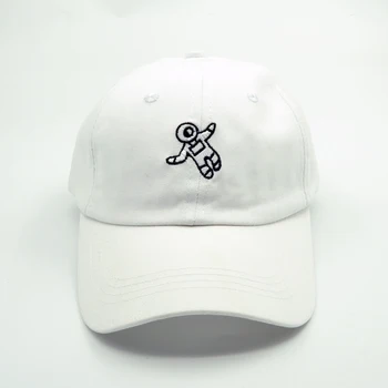 Unisex modes tētis cepuri astronauts emberoidery beisbola cepure 4 krāsas pieejami labas kvalitātes snapback cepures zīmolu, cepure, cepures