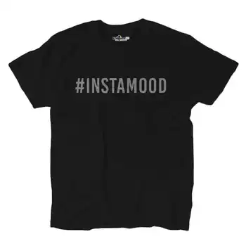 Cilvēks T-krekls Instamood Hashtag Sociālās Pēc Garastāvokļa Jaunās Paaudzes 2 S