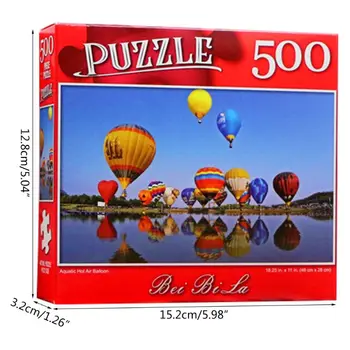 Puzzle 500 Gabali, Ainavu Modelis Bildes Pieaugušo Mīklas Bērniem Jigsaw Izglītojošas Rotaļlietas Bērniem Puzzle Dāvanas
