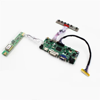 DVI, VGA AUDIO LCD Kontrolieris Valdes HDMI ir savietojams N154C3-L02 1440X900 15.4 collu TFT LCD Ekrāns N154C3 L02 aveņu pi