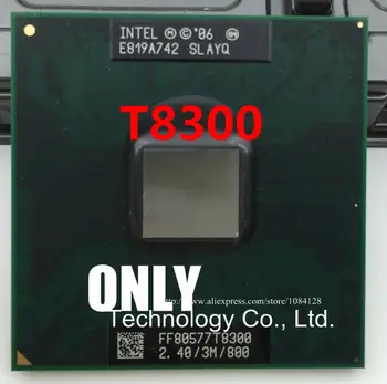 Bezmaksas Piegāde T8300 2.4 G / 3M / 800 SLAYQ sākotnējo pin PGA oficiālo versiju grāmatiņa CPU atbalsta 965