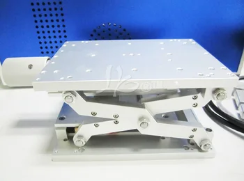 10W/20W Optiskās Šķiedras Lāzera Gravēšanas Mašīnas ar Rotācijas Ass 3D Metāla Marķējums