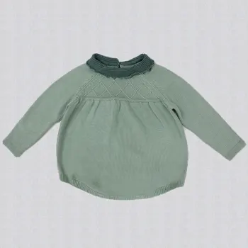INS Jauki salds garām piedurknēm Adīt Bērnu Jumpsuit Bērnu Kokvilnas Džemperis Augstas Kvalitātes Bērnu Apģērbu 1-5 gadi zēni meitenes