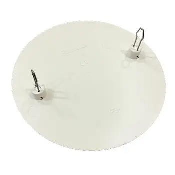 Tapa de caja de registro redonda de diametro 100mm Blanco