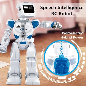 Jaunas Interesantas Izglītojošas Rotaļlietas Hidroelektrostaciju Sajaukšanas RC Robots Mūzika, Gaismas, Deju Robots No ar Mūziku,Stāsta Robots Rotaļlietu