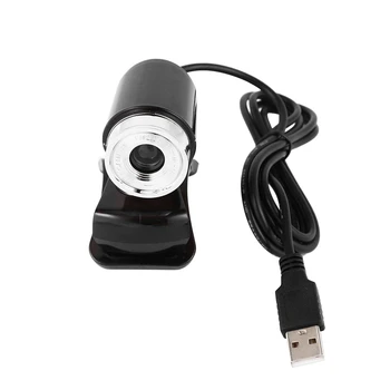 Portatīvo USB HD Webcam 480P, Web Cam, Tīkla Kameras ar Clip-on Skype, Dators, Klēpjdators, Desktop