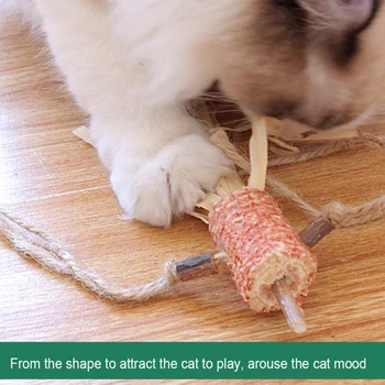 Pet Cat Molāro Zobu Pastai, Kas Stick Kaķis Uzkodas Nūjas Pet Zobu Tīrīšanas Dabas Catnip Gatavotās Kukurūzas Vālītēm Kaķis Rotaļlietas
