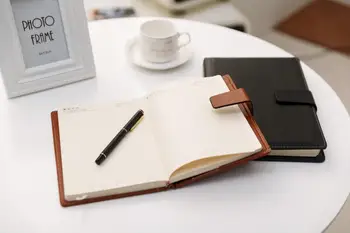 20200B5 A5 Super dienasgrāmata bieza piezīmju grāmatu uzņēmējdarbības kancelejas preces, biroja ādas grāmatiņa creative grāmatu tirdzniecības dāvanas programma vēstnesis