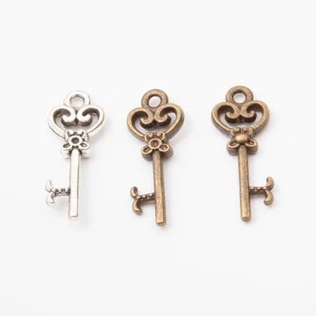 48pcs vintage atslēgu piekariņi piemērots Kulons Eiropas Stila DIY rotaslietas secinājumi 5722