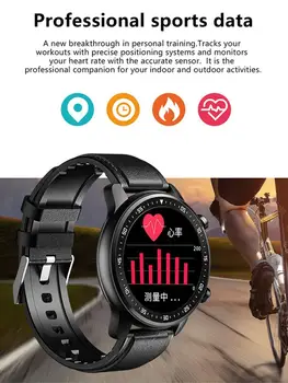 1.28 collu Touch Screen Smart Skatīties Multi-function Izturīgs Bluetooth 4.0 Sporta Aproce Veselības Uzraudzības Aproce Smartwatch