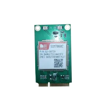 SIMCOM SIM7000C mini pcie B1/B3/B5/B8 NB-IoT Modulis LTE CAT-M1(eMTC) GNSS (GPS,GLONASS ) konkurences ar SIM900 un SIM800
